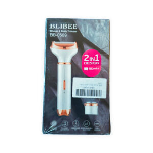 Blibee Bb-0509 2-in-1 Shaver & Body Trimmer /Unisex